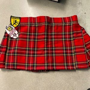 SportKilt Stewart Royal Mini Kilt Womens Large